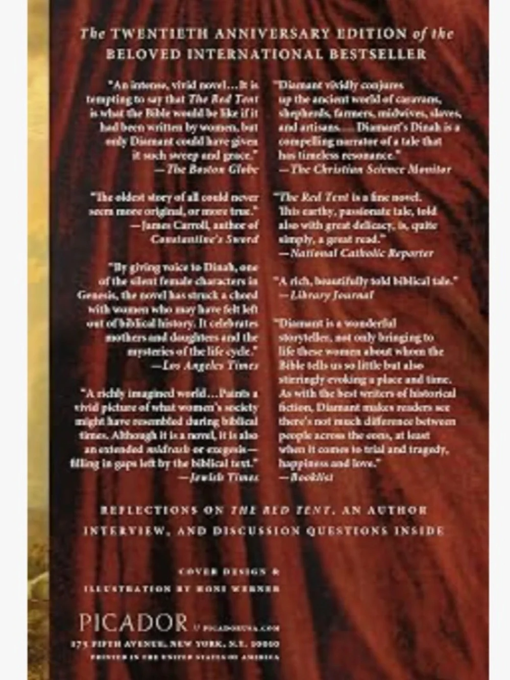 Anita Diamant The Red Tent Paperback